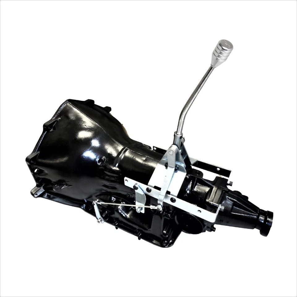 Palanca de cambios de piso Chevy 12" cromo turbo 350 transmisión bloqueo giratorio TH350 Foto 1 de 2