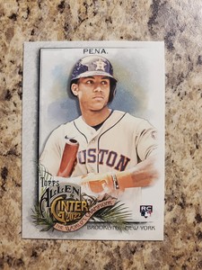 Jeremy Pena 2022 Topps Allen & Ginter Silver Foil SP Rookie Card RC Astros #349
