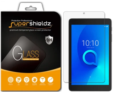 2x Tempered Glass Screen Protector for Alcatel Joy Tab / Tab 2/ Joy Tab Kids 8" - Image 1 of 4