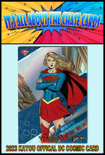 SUPERGIRL DC DCEU COSMIC GLORY KAYOU LEGENDS COLLECTION FOIL FLASH CARD #014 L2