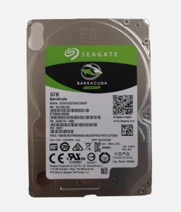 Seagate BarraCuda 5TB ST5000LM000 5400RPM SATA 2.5" Laptop HDD Hard Drive -15mm - Bild 1 von 4