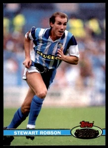 Topps Stadium Club (1992) Stewart Robson Coventry City No. 158 - Picture 1 of 2