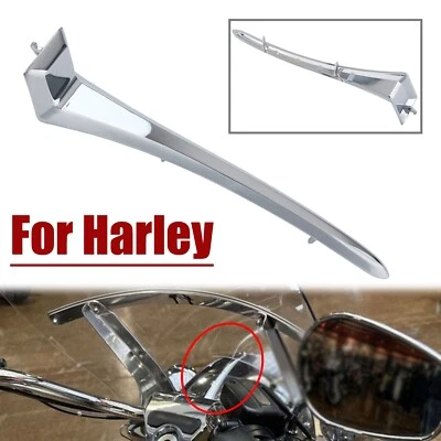 Ajuste para Harley Road King FLHR Motocicleta Góndola Lanza Tapa Faro Cubierta Borde Foto 1 de 4