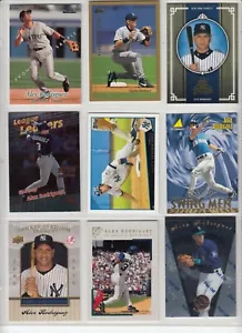 Lote 9 tarjetas individuales de coleccionistas Alex Rodriguez - Imagen 1 de 1