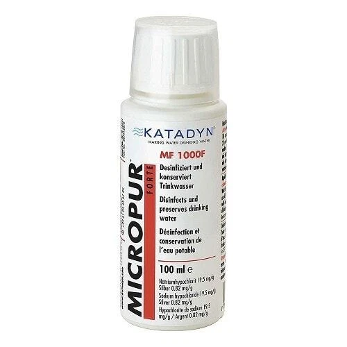 Purificateur d'eau MICROPUR Forte 100ml KATADYN