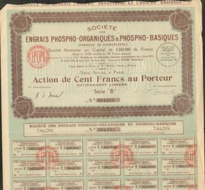 ENGRAIS PHOSPHO-ORGANIQUES & PHOSPHO-BASIQUES (HAM 80) (X) - Foto 1 di 1