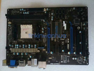 For MSI A55-G35 Socket FM1 DDR3 VGA+DVI+HDMI ATX Motherboard - Image 1 of 3