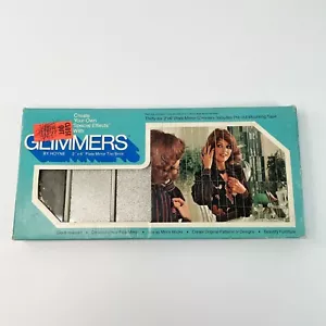 36 Vintage 1970's Glimmers Hoyne Mirror Silver Glass Wall Tile Brick New NOS - Picture 1 of 6