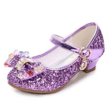 Flower Pearls Shoes Girls Heel Sandals Wedding Shoes Size 26-36 High Quality
