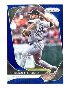 Prizm 2020 azul marino caleidoscopio #111 German Márquez 2/35 Colorado Rockies - Imagen 1 de 2