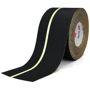 Anti-Slip Tape 4" X 60' Heavy Duty Grip Tape with Glow-In-Dark Strip, Waterproof - Picture 1 of 8