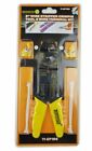 Wire Stripper Crimpin Tool & Wire Terminal Kit Set 8" Free Shipping
