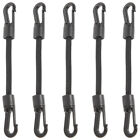 5pcs Bungee Straps with Hooks - Small Size for Versatile Uses