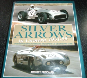 BOOK MERCEDES 1951 TO 1955 W154 300SLR 300SL W196 M163 KARL KLING STIRLING MOSS - Picture 1 of 8