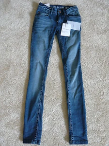 NINETEEN COTTON ON 91 JEANS The Deluxe Skinny Low Rise Size 2 NEEDS A NEW ZIPPER - Picture 1 of 1