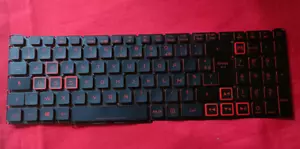 Pour Acer Nitro 5 N18C3 N18C4 AN515-54 43 AN517-51 AN517-52 CLAVIER FR FRANCAIS - Picture 1 of 5
