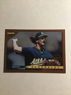 Puntuación 1996 prueba de artista #49 de 110 Dennis Eckersley - casi nuevo-como nuevo 4880 Foto 1 de 2