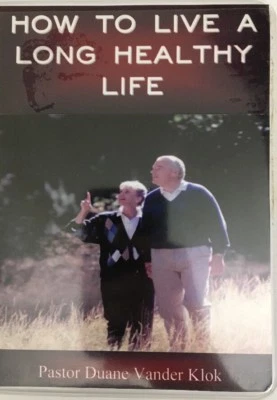 How To Live A Long Healthy Life 2 Audiocassettes Pastor Duane Vander Klok-TESTED - Image 1 of 4