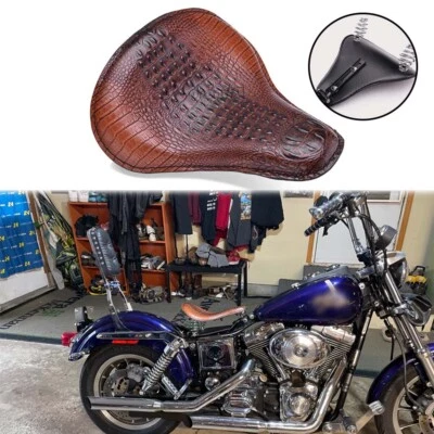 For Kawasaki Vulcan VN 500 750 800 900 Bobber Motorcycle Spring Solo Seat Saddle Foto 1 de 4