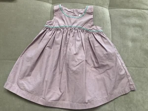 Hanna Andersson 80 Or 1-2 Years Purple Dress Baby Girl - Picture 1 of 3
