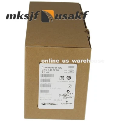 New In Box Emerson Inverter SKC3400220 Frequency Converter - Image 1 of 4