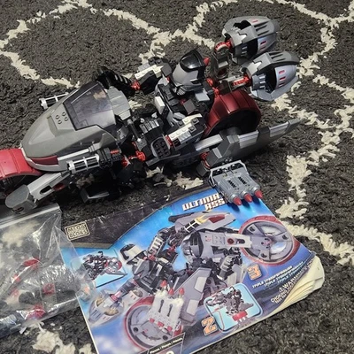 Built Mega Bloks Ultimate Assult Motorcycle With Figure - Image 1 of 4
