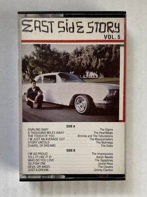 East Side Story Vol 5 East LA Cassette Trojan Trenton Music Corp ELA-2005-C - Image 1 of 4