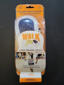 Inserti solette ortopediche WALKFIT BLUE uomo 7 - 7,5 e donna 8 - 8,5 NUOVE SIGILLATE - Foto 1 di 5