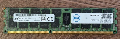 Micron 16GB PC3-12800R REG ECC Server RAM MT36KSF2G72PZ-1G6E1FF FREE S/H - Image 1 of 4