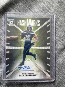 Panini Donruss Optic #HM-ZCT Seahawks Zach Charbonnet 2024 HashMarks automático - Imagen 1 de 2