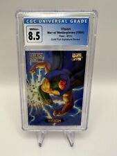 1994 Marvel Masterpieces Vision Gold Foil Signatures #132 CGC 8.5 NM/Mint+