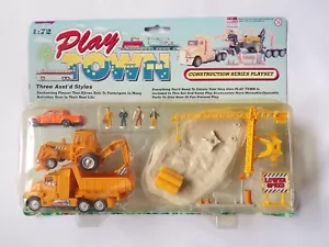 Nuovo Ray Play Town Construction Series Playset da gioco figure in scala 1,72 scavatore nuovo con scatola - Foto 1 di 9