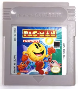 Nintendo Gameboy PAC MAN Game Namco Japan Original Cartridge US Version E9 - Picture 1 of 5