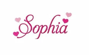 Custom Name Embroidered Kids SET OF 2 HAND TOWELS EMBROIDERED Personalized - Picture 1 of 2