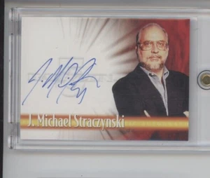 COMPLETE BABYLON 5 A1 J. MICHAEL STRACZYNSKI RITTENHOUSE WRITER AUTO AUTOGRAPH - Picture 1 of 2