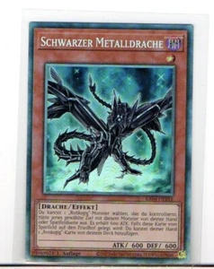 Schwarzer Metalldrache - RA04-DE016 - Collectors Rare - Bild 1 von 1