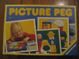 ¿Disfrutas de juguetes Discovery de colección? We've Got You Pegged! Picture Peg 1992•Ravensburger - Imagen 1 de 1