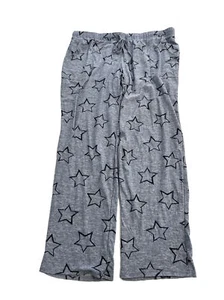 Lucky Brand Blue Star Womens Lounge Pant pockets XL 16-18 (Seam UNSEWN on Thigh) - Picture 1 of 14