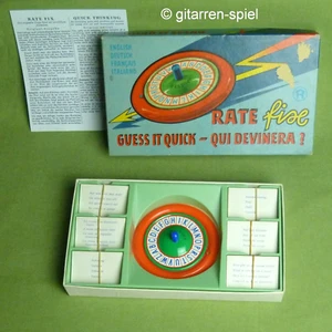 Rate fix! Komplett Top! in 3 Sprachen mit Blech-Rad von Hausser Nr. 1239 1960er - Bild 1 von 5