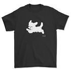 (search Viyid for discounts) Unisex White Yorkie T-shirt Terrier Dog Lovers Gift