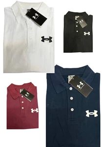 UNDER ARMOUR SHORT SLEEVE BRAND NEW REGULAR FIT POLO SHIRT - Picture 1 of 5