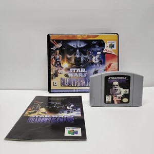 Juego N64 Star Wars Sombras del Imperio (Auténtico), Estuche y Manual de Instrucciones - Imagen 1 de 17