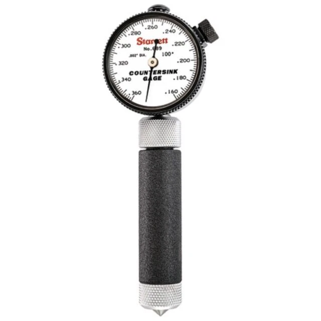 Starrett 689-2Z Reading Countersink Gauge - Black/Silver