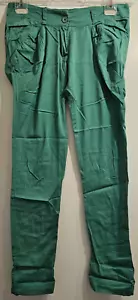 Damen Jeans Hose Skinnyjeans Größe Fashion Frauen grün green Stretch Skinny - Bild 1 von 2