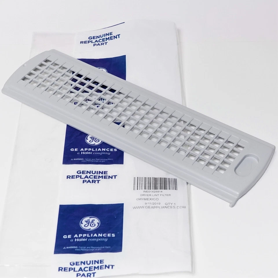 GE WE01X20427 572D468P001 WEIM406 DRYER LINT SCREEN COVER -