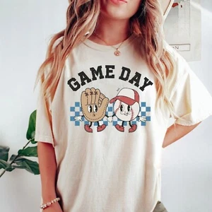 Baseball Game Day Shirt, Baseball Mom Unisex Shirt , Sports Mom Shirt Mother Day - Picture 1 of 6