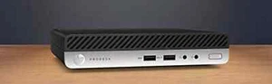 HP ProDesk 400 G5 Mini Desktop Pentium Gold DESK TOP 8GB RAM 1000GB HDD w - Picture 1 of 7