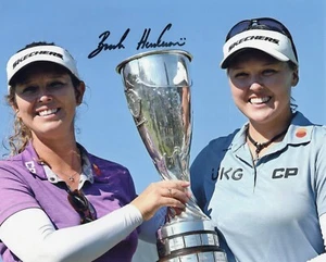 Brooke Henderson signed LPGA women's golf autographed 8x10 photo proof #4 - Picture 1 of 4
