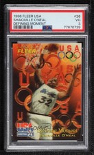 1996 Fleer USA Basketball Shaquille O'Neal #26 PSA 3 HOF