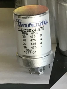 CAPACITOR CAN 20/20/20/20 µF @ 475 Volts VDC for Dynaco PAS  CITATION II - Picture 1 of 1